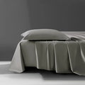 Axyaa 1200TC Egyptian Cotton Flat Sheet - Hotel Quality Ultra Soft Comfor Bed Linen
