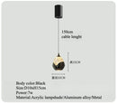 Axyaa Nordic LED Pendant Chandelier: Modern Aluminum Hanging Lamp for Home Indoor Decor