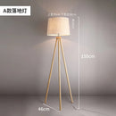 Nordic Reid Floor Lamp by Axyaa - Retro Minimalist Design with LED Lighting