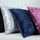 Axyaa Crushed Velvet Pillow Covers 45x45cm for Living Room Decor & Bed Party