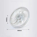 Axyaa Smart LED Ceiling Fan Light with Remote Control