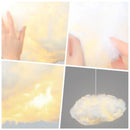 Axyaa White Clouds Pendant Lamp for Study Room & Bedroom