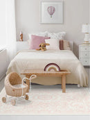 Axyaa Chinese Floral Pattern Ethnic Style Living Room Carpet