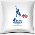 Axyaa LOVE USA Square Pillowcase for Home Decor