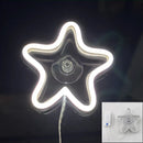 Axyaa Star Neon Car Window Lights: Glow Atmosphere & Party Supplies