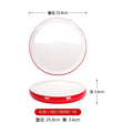 Axyaa Double Color Red White Round Banquet Tableware Hot Pot Dish