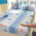 Axyaa 100% Cotton Mattress Protector Cover - Single Piece, Non-slip, Dustproof