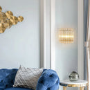 Axyaa Crystal Wall Lamp - Modern Minimalist Living Room Background Wall Light