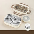 Axyaa Bento Lunch Box for Adults with Compartments and Storage Compatibility