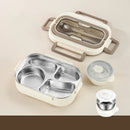 Axyaa Bento Lunch Box for Adults with Compartments and Storage Compatibility