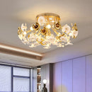 Axyaa Staircase Chandeliers Modern LED Pendant Light for Living Room