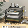 Metal Mesh Desk Organizer Axyaa A4 Paper Document File Letter Pen Tray Shelf