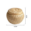 Axyaa Double Layer Bamboo Fruit Storage Basket