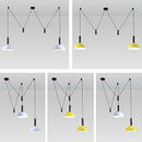 Axya Nordic Pulley Adjustable LED Pendant Lights for Dining Kitchen Island