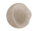 Axyaa Nordic Style Plush Living Room Rug: Soft, Fluffy, Irregular Shape for Bedroom & Home