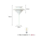 Axyaa Nordic LED Floor Lamp for Bedroom, Living Room, and Study