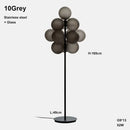 Axyaa Nordic Staphylococcus Pendant Lamp - Bubble Glass Ball Design for Restaurant