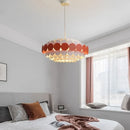 Axyaa Modern Minimalist LED Ceiling Chandelier for Living Room Bedroom