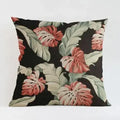 Axyaa Tropical Plant Leaves Cushion Cover for Home Decor