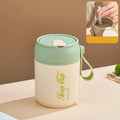 Axyaa Stainless Steel Thermal Lunch Box with Leak-Proof Design and Spoon