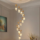 Axyaa Nordic Chandeliers for Dining Room Ceiling Lighting Fixture