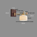 Axyaa Copper LED Wall Lights Modern Nordic Stair Light Fixtures