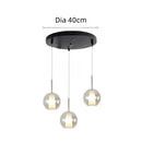 Luxury Glass Bubble Pendant Lights by Axyaa for Restaurant, Staircases, Bedside.