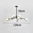 Axyaa Modern Living Room Chandeliers LED Ceiling Lamp Hanging Lights Indoor Lighting