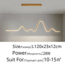 Axyaa LED Strip Pendant Light for Home Interior Decor
