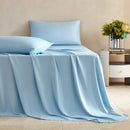 Axyaa Mulberry Silk Flat Bed Sheet – Ultra Soft Luxury Top Sheets Bed Linen