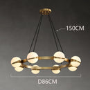Axyaa LED Pendant Chandeliers for Modern Living and Dining Room Lighting