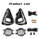 Axyaa LED Fog Lamps DRL for Toyota Corolla Axio 2018-2021 Headlights Halogen Covers