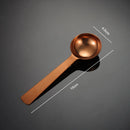 Axyaa Stainless Steel Coffee Food Tea Measuring Spoon Baking Tools 10-15ML Solid Color
