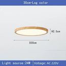 Axyaa Wood Grain LED Ceiling Light: Ultra-thin 3 Colors.