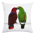 Axyaa Parrot Bird Decorative Throw Pillow Cover - Colorful Polyester Sofa Pillow Cover