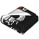 Axyaa Retro C64 Fleece Throw Blankets for Home Bedroom Geeks Nerd Lightweight Bedding