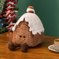 Axyaa Christmas Decorative Throw Pillows Xmas Tree Reindeer Gnome Plush Toy