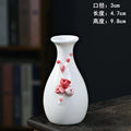 Axyaa Ceramic Mini Flower Pot Vase for Hydroponics & Aromatherapy Décor