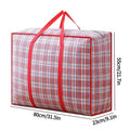 Axyaa Stripe Woven Bag: Large Capacity Storage & Organization Solution