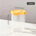 Axyaa Pasta Storage Box Sealed Plastic Container Kitchen Organizer