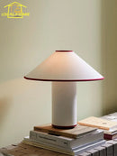 Axyaa Retro Mushroom Desk Lamp LED E14 Fabric Art Decor Table Light