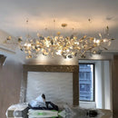 Axyaa Ginkgo LED Chandeliers: Elegant Living Room Pendant Lights