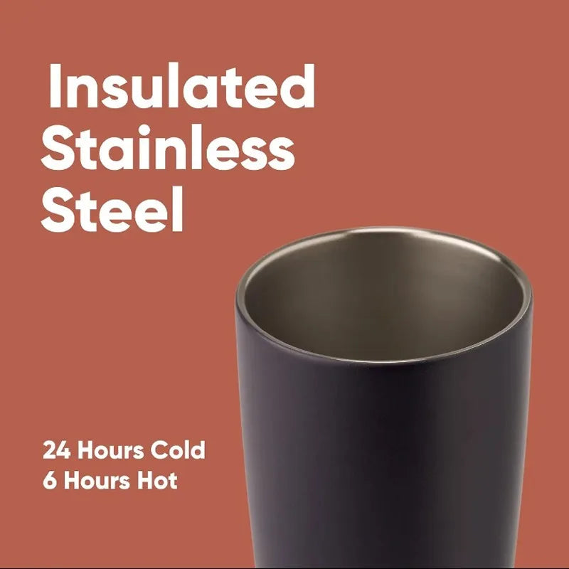 Axyaa Stainless Steel Vacuum Coffee Cup, 20oz Fashionable & Portable Sports Cup