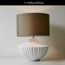 Axyaa Retro Ceramic Floor Lamp Jar Design LED Light Living Room Decor