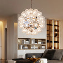 Axyaa Nordic Glass Bubble Lamp - LED Hanging Light for Home Décor