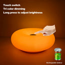 Axyaa Bauhaus Donut Table Lamp USB Plug Bedside Decorative Light