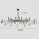 Axyaa Chandelier Pendant Lights for Dining Room Ceiling Fixture Indoor Home Decor Lamp