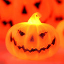 Axyaa LED Ghost Face Pumpkin Lantern for Festive Atmosphere GlowNotificationCenter