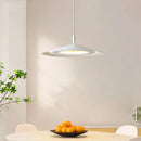 Axyaa Modern White LED Pendant Chandelier for Dining Room & Kitchen