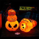 Axyaa Halloween Pumpkin Night Lamp Lantern Handheld Prop Lantern Halloween Night Lights